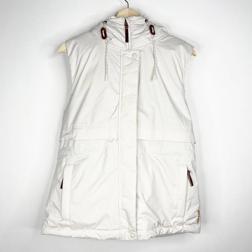 NWT prAna Banajaara Vest Medium Pebble Grey Heather XS #A1087 - Picture 2 of 15